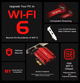 Беспроводная WiFi-карта FENVI 7921 WiFi 6 PCIe 1800 BT5.2 802.11AX адаптер двухдиапазонный 2,4 ГГц/5 ГГц - изображение 2