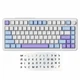 Механическая игровая клавиатура Attack Shark X85 беспроводная, Hot-Swap, 75%, RGB-подсветка, кнопочные переключатели, фиолетовая - изображение 1
