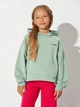 Детское худи для девочки Coccodrillo Everyday Girl A WC5132301VGA-011 116 см Зеленое (5904986488089) - изображение 1
