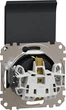 Розетка Schneider Electric Sedna Design з заземленням зі шторками та кришкою Чорний SDD114024 - изображение 2