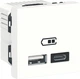 Розетка USB Schneider Electric Unica New подвійна A+C білий NU301818 - зображення 1