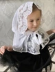 Палантин шаль для дівчинки 60 см біла 272 - зображення 2