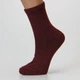 Носки женские Luxe 23-25 размер (36-40 обувь) бордовый - изображение 1