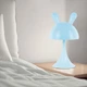 Світильник-нічник LED з акумулятором Kite Simple Rabbit K25-317-1-3, блакитний - зображення 5