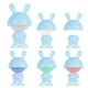 Світильник-нічник LED з акумулятором Kite Dreamy Bunny K25-315-1-3, блакитний - зображення 4
