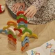 Деревʼяна мозаїка Веселкові дуги, 24 елементи - изображение 7