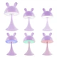 Світильник-нічник LED з акумулятором Kite Simple Bunny K25-317-1-5, фіолетовий - изображение 4