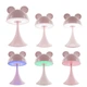Світильник-нічник LED з акумулятором Kite Simple Mouse K25-317-2-2, рожевий - зображення 4