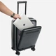 Чемодан Bagland Velo S 1140721768 41 л Черный (2011407217685) - изображение 6