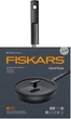 Сотейник Fiskars Hard Face с крышкой 28 см (1075530) - изображение 6