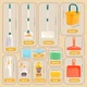 Детский набор BauTech для уборки Clean Time на 13 предметов Зеленый (1016-198-00) - изображение 4