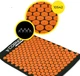 Коврик акупунктурный с валиком Cornix Classic Mat Аппликатор Кузнецова XR-0111/XR- 0110 Black/Orange - изображение 5