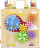 Дерев'яний бізікуб Viga Toys 5 в 1 (44591) - зображення 5