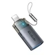 Адаптер (перехідник) Mcdodo USB-A на Lightning 2-в-1 із вбудованим картридером TF та ремінцем OT-7850 - зображення 2