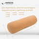 Подушка-валик MirSon №8582 Naturale Line Полистирол 16-9000 Black Stone 70х20 см (2200006346258) - изображение 4