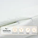 Подушка-валик MirSon №8105 Naturale Line 11-2107 White EcoSilk 70х20 см (2200006247739) - изображение 3