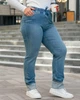 Джинси CJeans 5902-5, 52, блакитний тінт - зображення 1