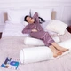 Подушка-валик MirSon №8103 Eco Line Creamy EcoSilk 60х20 см (2200006247609) - изображение 8