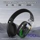 Беспроводные игровые наушники Attack Shark L90 Tri-Mode с микрофоном (Белые, BT/2.4G/AUX, 40 мм) - изображение 3