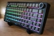 Бездротова ігрова механічна клавітура Aula F75 Reef black / Gray gradient / Чорний градієнт - изображение 4