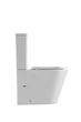Унітаз-компакт Mixxus Premium Bevel-0401-T1 625x390x845 мм, система змиву Tornado 1.0 MP6473 - зображення 2