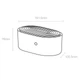 Ультразвуковая ванна XiaoZe Household Ultrasonic Cleaner DX-C9-001 White - изображение 9