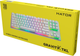 Клавіатура дротова Hator Gravity X TKL USB White (HTK551) - зображення 8