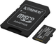 Карта пам'яті Kingston Canvas Select Plus Gen3 microSDXC 512GB Class 10 UHS-I U3 V30 A1 + SD-adapter (SDCS3/512GB) - зображення 2