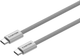 Кабель Canyon OnWire 60MG C-C 60W Magnet Braided 1 м Light Grey (CND-CCMG60AB15LG) - зображення 5