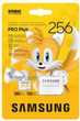 Карта пам’яті Samsung Pro Plus Sonic the Hedgehog microSDXC 256GB Class 10 UHS-I U3 A2 + SD-адаптер (MB-MD256SA/LC1) - зображення 4