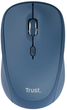 Mysz Trust Yvi+ Silent Wireless/Bluetooth Mouse Dark Blue (TR25514) - obraz 1