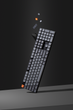Klawiatura bezprzewodowa Keychron K5 Max Gateron MX 2.0 Red QMK RGB Wireless/Bluetooth/USB Black (K5MH1_KEYCHRON) - obraz 8
