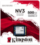SSD диск Kingston NV3 500GB M.2 2230 NVMe PCIe 4.0 x4 3D NAND (SNV3SM3/500G) - зображення 3