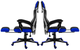 Fotel gamingowy Huzaro HZ-Combat 3.0 Blue perforowane obicie Czarny i niebieski (5907564629782) (955555905874481) - Outlet - obraz 5