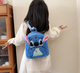 Рюкзак плюшевый детский Стич, Disney Lilo and Stitch, 24x19x11см, Синий (II) 32586 - изображение 2