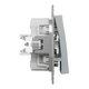 Выключатель одноклавишный Schneider Electric Asfora алюминий EPH0100161 - изображение 2