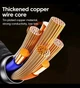 Кабель 6A USB-Type C чорний 240W 1 метр QC 3.0 105444BK100TC - зображення 5