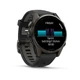 Смарт-годинник Garmin fenix 8 43mm,AMOLED,Saph,CrbnGry Ti/Blk,Blk/PebblGryBnd - изображение 3
