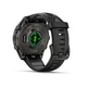 Смарт-годинник Garmin fenix 8 43mm,AMOLED,Saph,CrbnGry Ti/Blk,Blk/PebblGryBnd - изображение 6