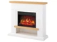 Каминокомплект ArtiFlame Shelford AF23BS білий ефект живого полум'я зі звуком та обігрівом - зображення 3
