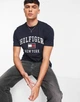 Чоловіча футболка Tommy Hilfiger темно-синя XL 4416 - зображення 2