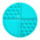 Коврик для слизывания и медленного кормления WAUDOG Silicone, 211×211×30 мм, голубой - изображение 2