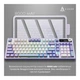 Клавіатура Ajazz AK980 Clear Sky Switch Purple RGB USB/Wireless/Bluetooth UA Purple (AK980-CS-PWB) - изображение 11