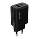 Зарядний пристрій Canyon OnCharge 200 20W 1xPD 1xQC EU Black (CNE-CHA200-31) - зображення 2