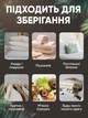 Вакуумний пакети для зберігання одягу герметичні мішки для зберігання речей одягу рушників ковдр органайзер для шафи вакууматора вакуумування 70×100 см 1 шт - зображення 5