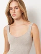 Боди-майка женская H&M 1181739p16 XS-S Серая (1000000051707) - изображение 4