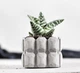 Бетонное кашпо для кактусов и суккулентов (Серый) GREYMIX Concrete Art - изображение 3