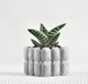 Бетонное кашпо для кактусов и суккулентов (Серый) GREYMIX Concrete Art - изображение 6
