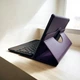 Чохол 360° Rotating Stand Case з клавіатурою для iPad 11 (A16) (2025) - Purple - изображение 2