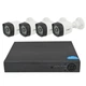 Комплект видеонаблюдения UKC DVR KIT CAD D001, 4-канальный видеорегистратор + 4 уличные камеры 2MP 3263 - изображение 4